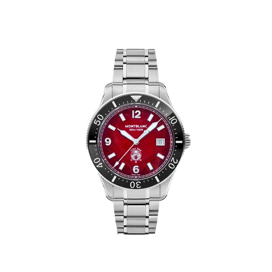 MONTBLANC4810 ICE SEA QUADRANTE BORDEAUX - MONTBLANC