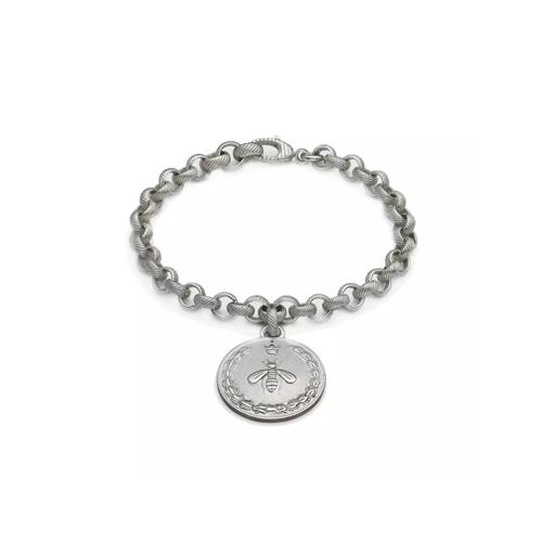 BRACCIALE "COIN" GRANDE CM 18 - GUCCI SILVER JEWELRY