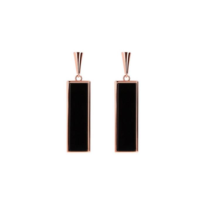 ORECCHINI PENDENTI - ROSE GOLD ONICE - BRONZALLURE