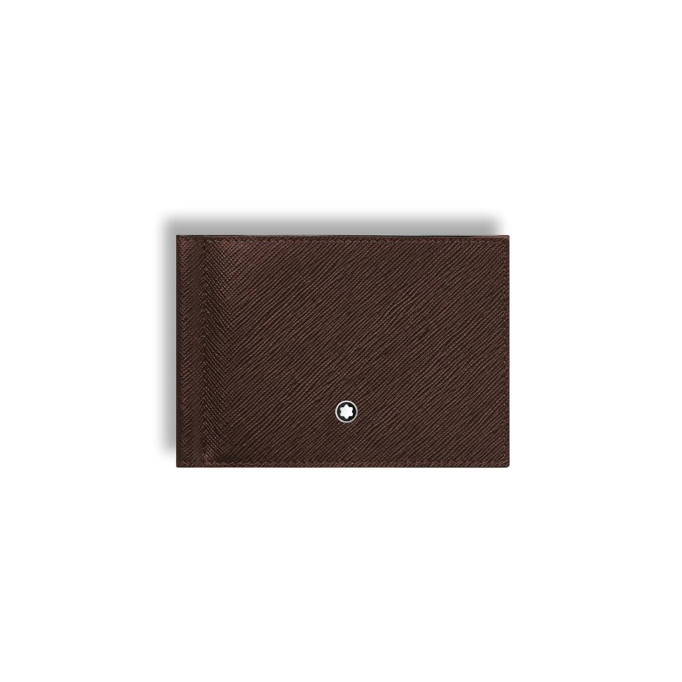 PORTA 6 CARTE DI CREDITO CON MONEY CLIP IN PELLE SARTORIAL - MONTBLANC