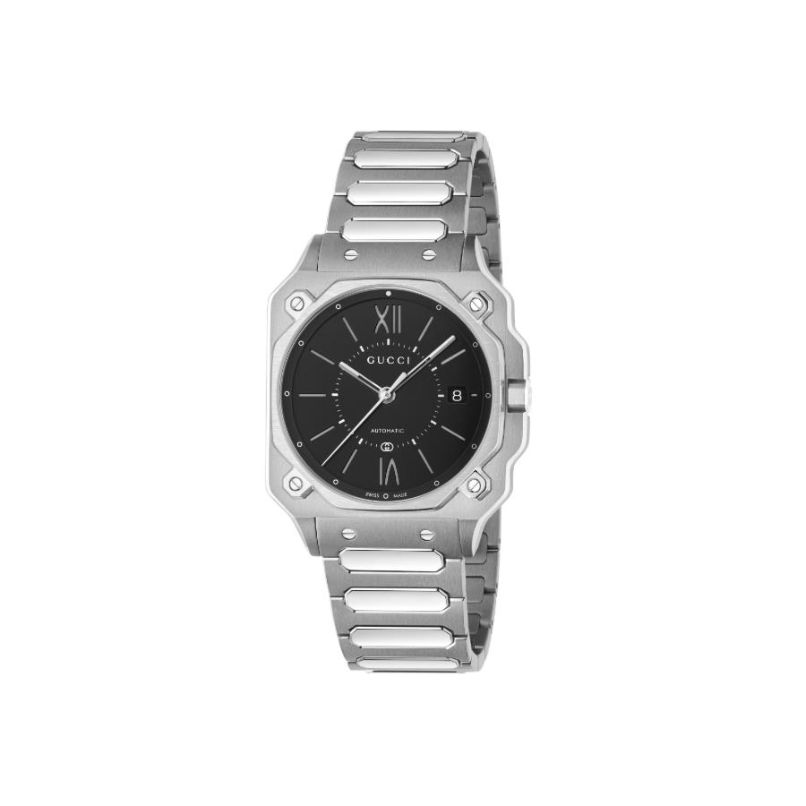 G-FLAT 36 MM QUAD. NERO - GUCCI TIMEPIECES