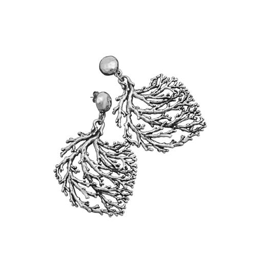 ORECCHINI CORAL GRANDI - RASPINI