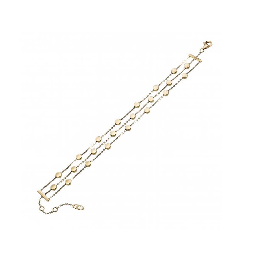 BRACCIALE TRE FILI ORO GIALLO CM 19 - CHIMENTO