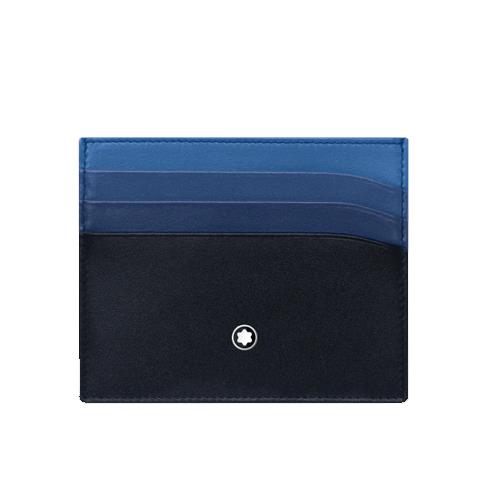 MST POCKET 6CC NAVY/DEGRAD&Egrave;NAVY - MONTBLANC