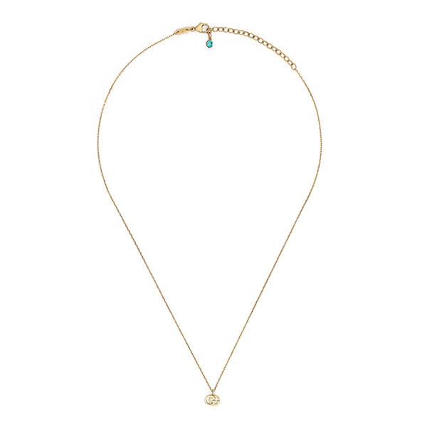 COLLANA RUNNING IN ORO GIALLO CON GG - LUNGHEZZA 42CM - GUCCI FINE JEWELRY