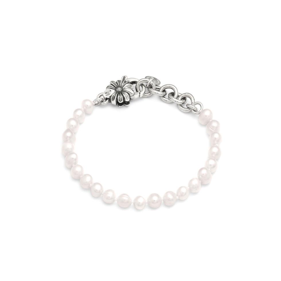 BRACCIALE MARGHERITA PERLE PICCOLE CM 21,5 - RASPINI