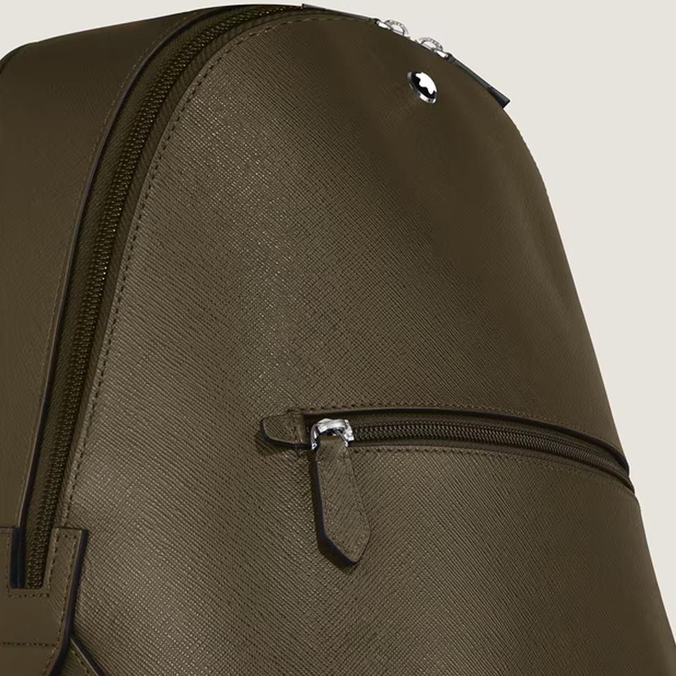 ZAINO PICCOLO IN PELLE SARTORIAL - COLORE KAKI - MONTBLANC
