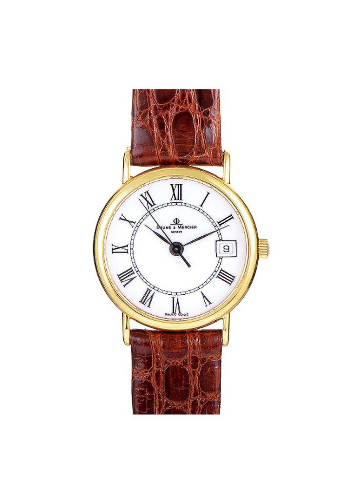 DONNA 24MM ORO PELLE QTZ - BAUME & MERCIER