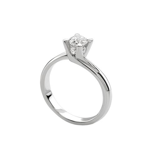 SOLITARIO 0.41+0.14 - GR 5.10 - CERTIFICATO GIA 6331947840 - GIORGIO VISCONTI