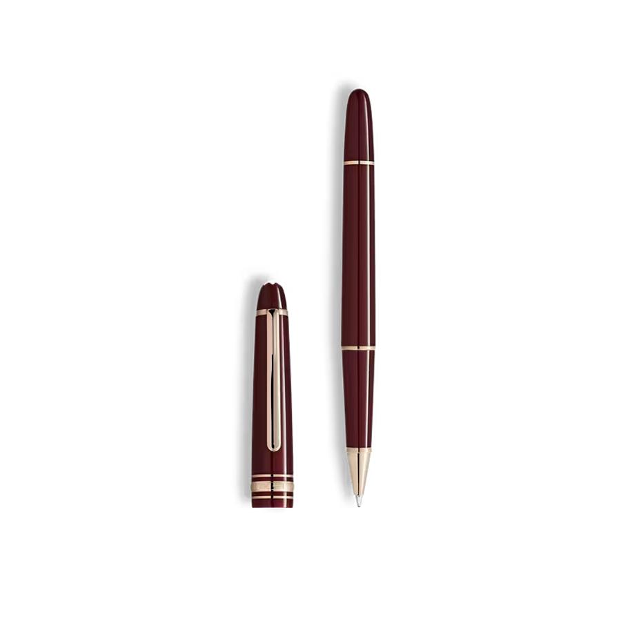 MEISTERSTÜCK BURGUNDY RED ROLLERBALL - MONTBLANC