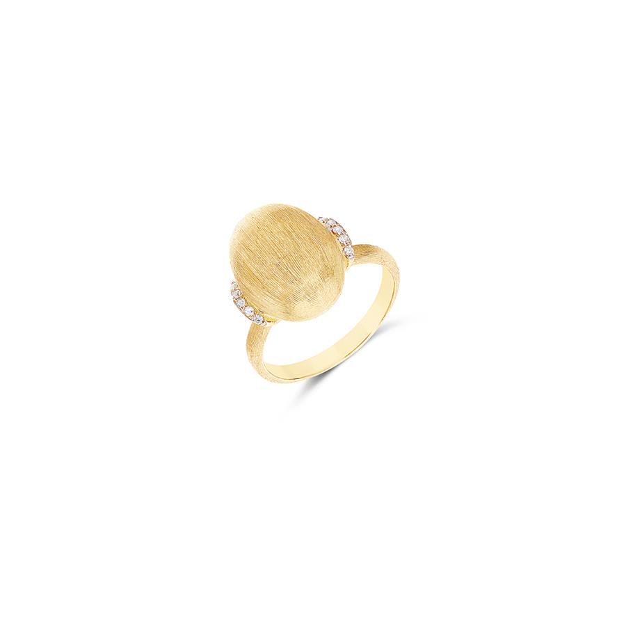ANELLO IN ORO GIALLO E DIAMANTI 0.07 - NANIS
