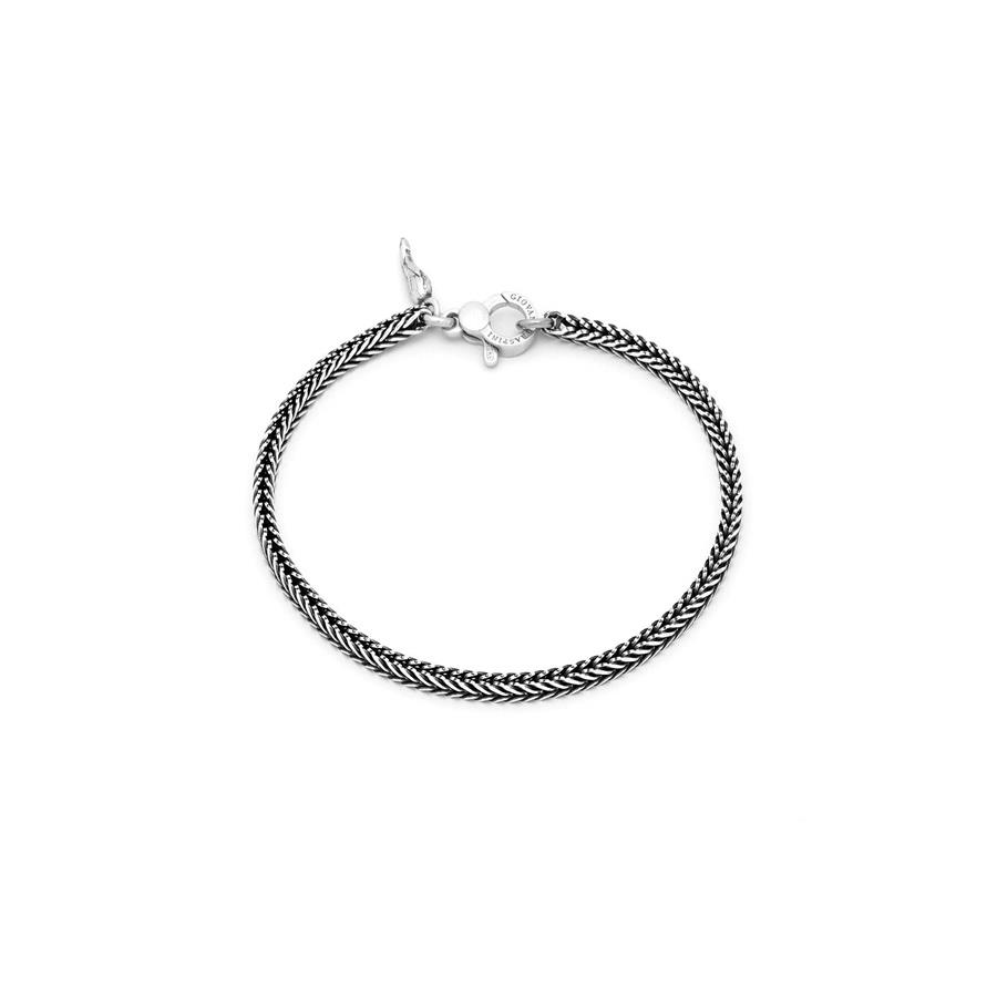BRACCIALE TRECCIA QUADRA PICCOLA CM 21 - RASPINI