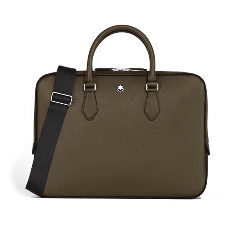 CARTELLA SOTTILE IN PELLE SARTORIAL - COLORE KAKI - MONTBLANC