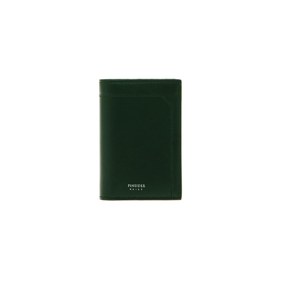 DAILY 23 VERTICAL WALLET ZIP S COLORE NERO - PINEIDER 1774