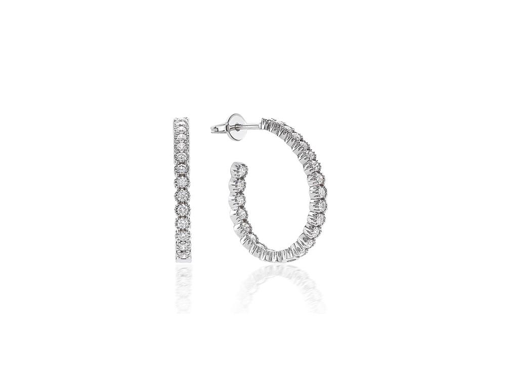 ORECCHINI CERCHIO MUSA KT 1.25 - CRIERI