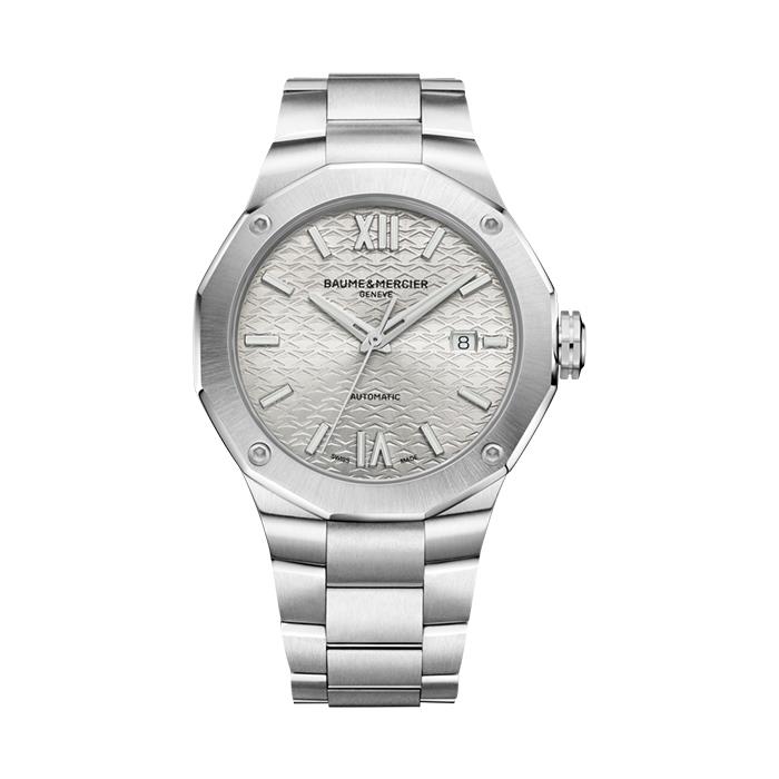 RIVIERA ACCIAIO ACCIAIO QUADRANTE SILVER - BAUME & MERCIER