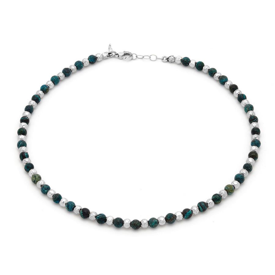 COLLANA SFERE DIASPRO CM 50 - RASPINI