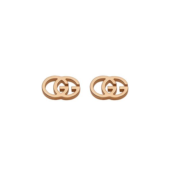 RUNNING G STUD EAR PGD - GUCCI FINE JEWELRY