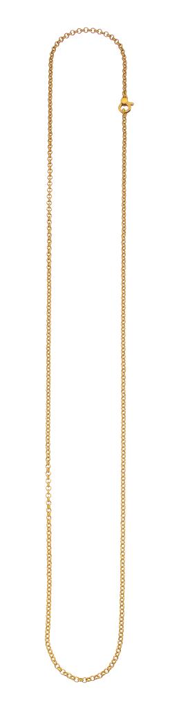 COLLANA MINI ROLÒ DORATA - RASPINI