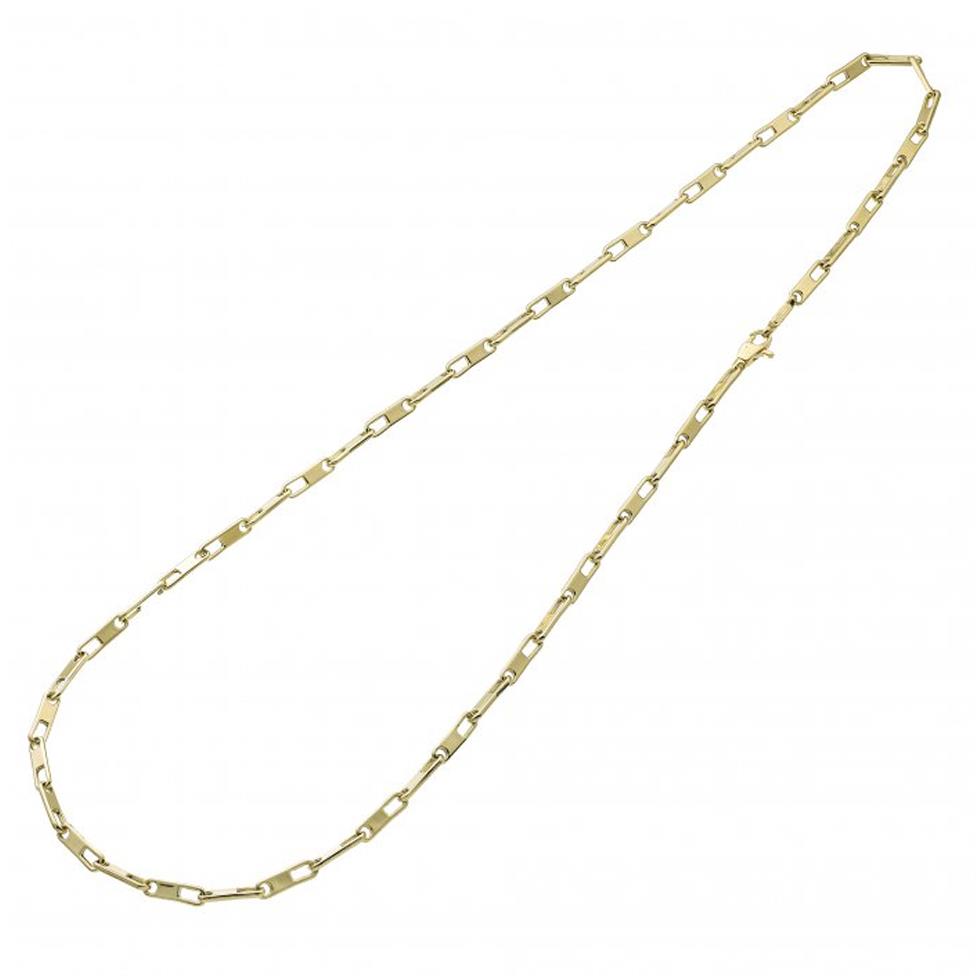 COLLANA BARRETTE ORO GIALLO CM 50 - CHIMENTO