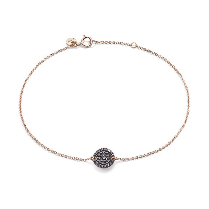 BRACCIALE BIG BLACK DIAMONDS - BURATO