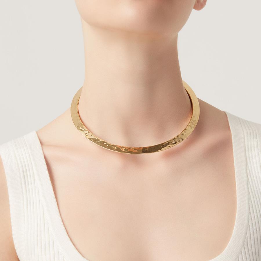 COLLANA BLADE DORATA DIAM.CM14 - RASPINI