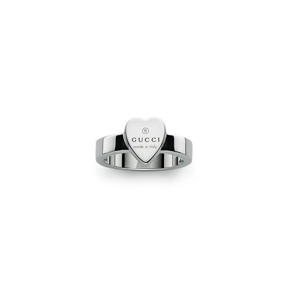 ANELLO CUORE - GUCCI SILVER JEWELRY
