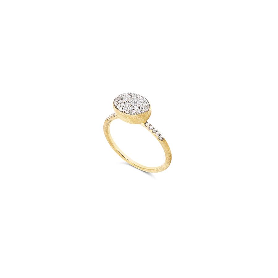ANELLO DI FIDANZAMENTO "DANCING &Eacute;LITE" ROMANTICO IN ORO E DIAMANTI (MEDIO) - BR. 0.30 - NANIS