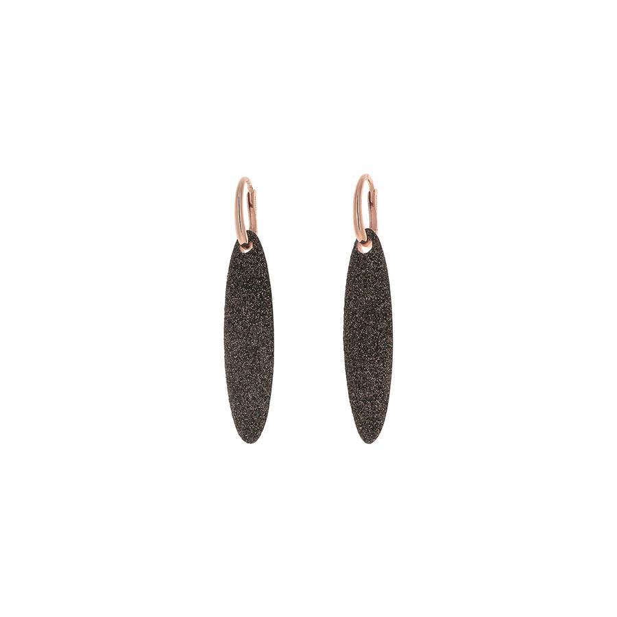 ORECCHINI GOCCIA POLVERE BRONZO - PESAVENTO