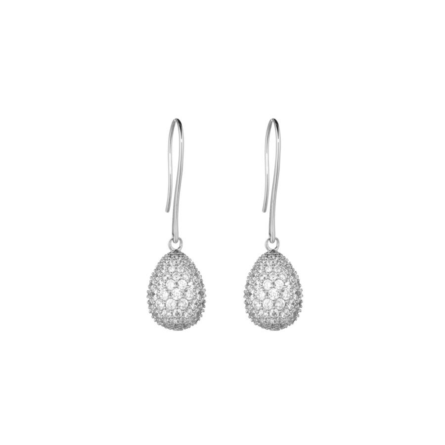 ORECCHINI 9NINE LADIES AGO OVETTO ARGENTO - TSARS COLLECTION