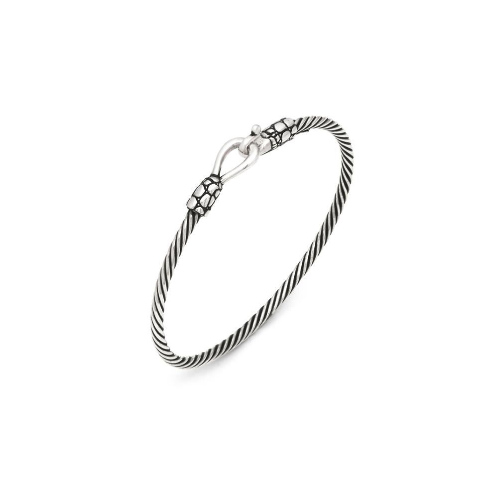 BRACCIALE RIGIDO CROCO - RASPINI