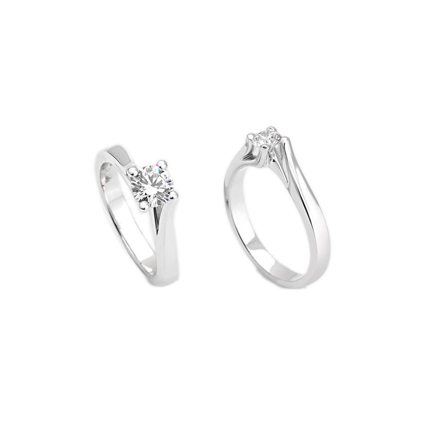 ANELLO SOLITARIO 0.21 VGS GR4.20 - GIORGIO VISCONTI
