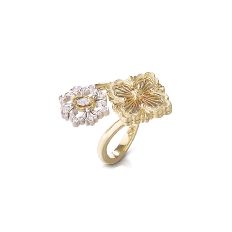RING OPERA TULLE Y/W, 570, UNIQUE COLOUR - BUCCELLATI GIOIELLI