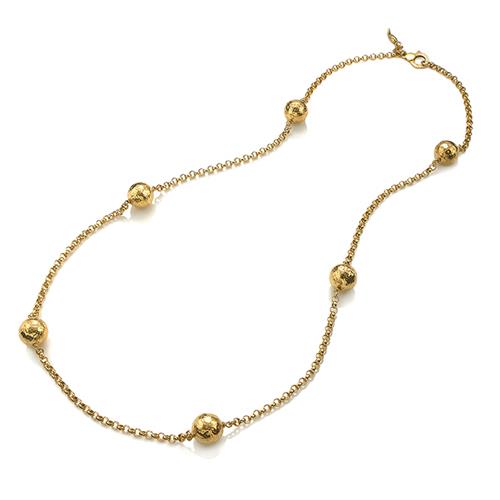 LONGUETTE SUPER BOWL SFERE DORATA 90 CM - RASPINI