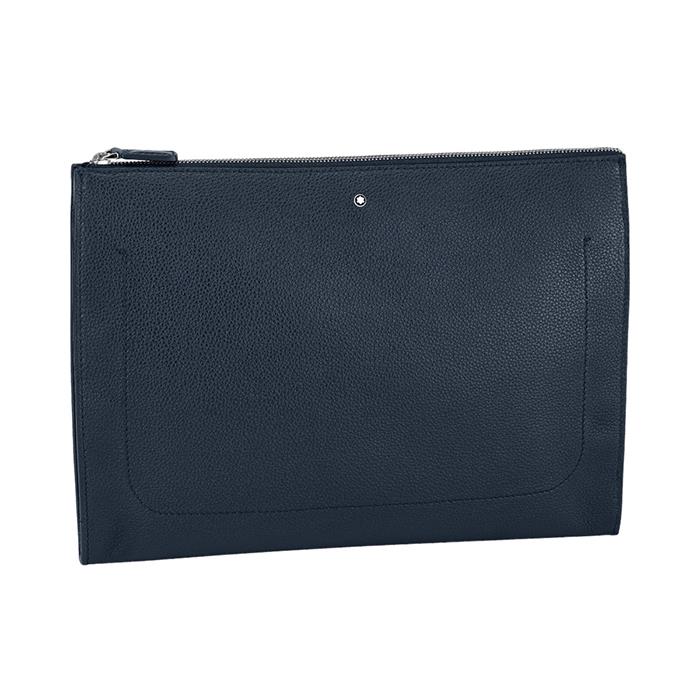 PORTADOCUMENTI MEISTERST&Uuml;CK SOFT GRAIN BLUE - MONTBLANC