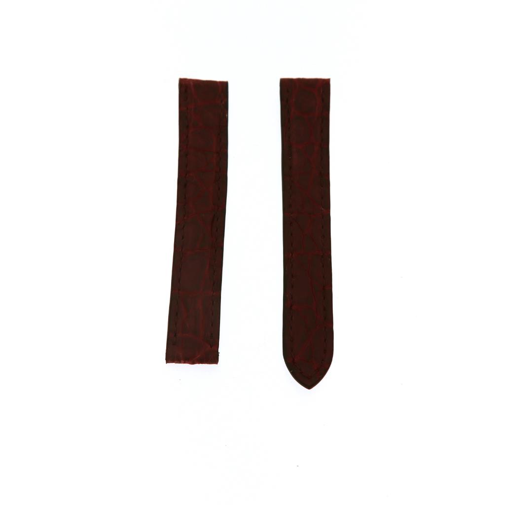 CINTURINO CAIMANO BORDEAUX - CARTIER