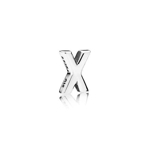 LETTER X SILVER PETITE ELEMENT - PANDORA