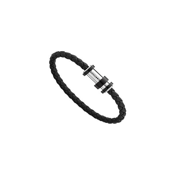 BRACCIALE IN PELLE INTRECCIATA - MONTBLANC