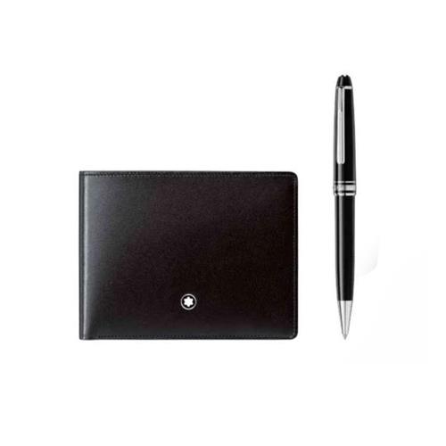 SET PORTAFOGLI 6CC + SFERA MEISTERSTUCK - MONTBLANC