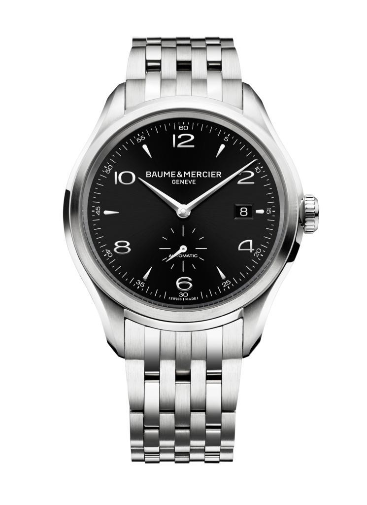 CLIFTON AUTOMATICO PICCOLI SECONDI, CASSA IN ACCIAIO D41 MM, BRACCIALE IN ACCIAIO - BAUME & MERCIER