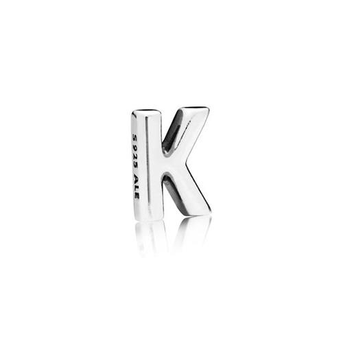 LETTER K SILVER PETITE ELEMENT - PANDORA