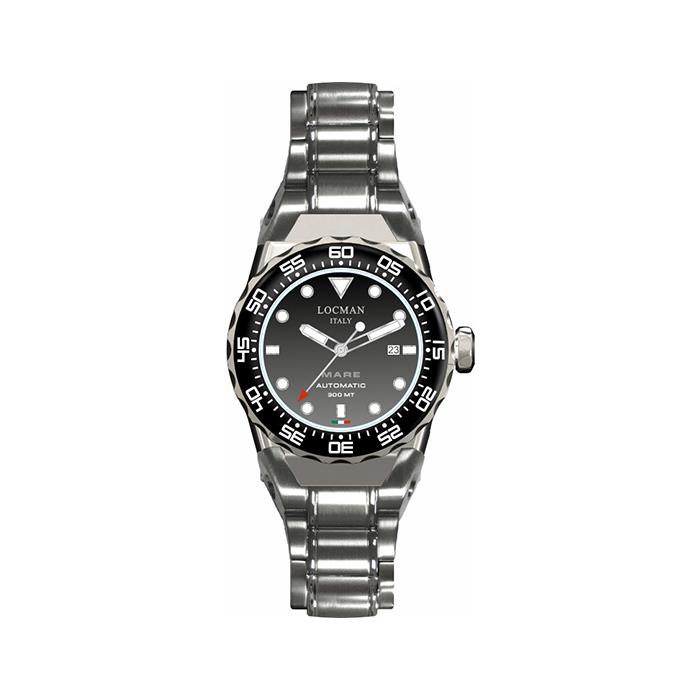 MARE AUTOMATICO 300MT GHIERA ACC/TIT QUADRANTE BLU - LOCMAN