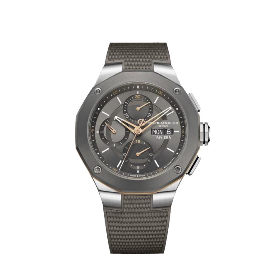 RIVIERA BAUMATIC CHRONO LUNETTA TITANIO - BAUME & MERCIER