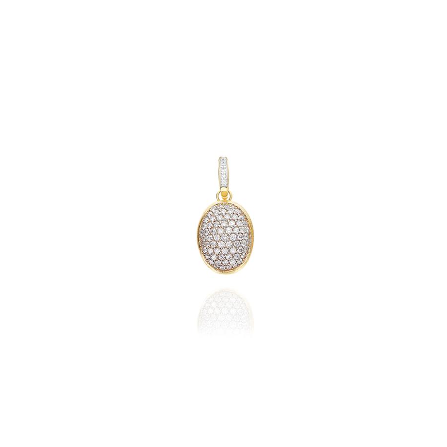 CIONDOLO BOULES DIAMANTI 0.61 - NANIS