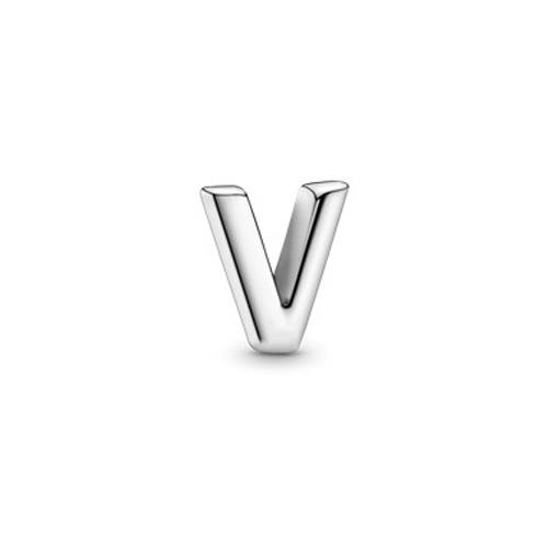 LETTER V SILVER PETITE ELEMENT - PANDORA