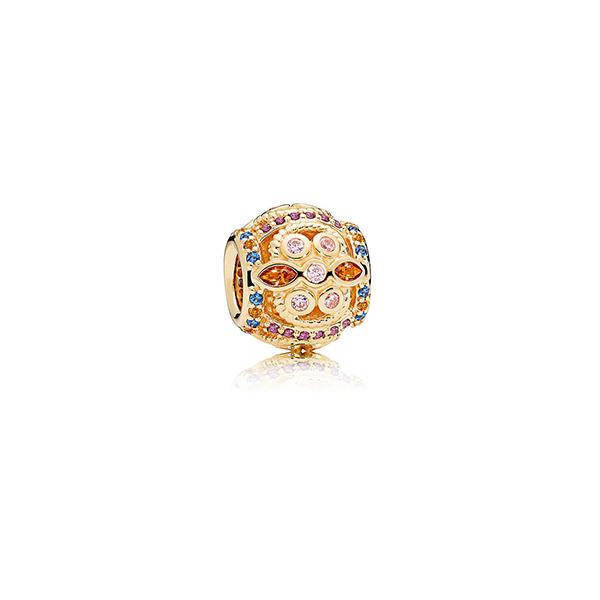 OPENWORK AFFRESCO DI COLORI IN ORO 14 CT. - PANDORA