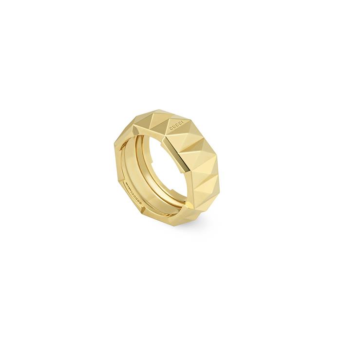 ANELLO LINK TO LOVE ORO GIALLO 9 MM  - GUCCI FINE JEWELRY