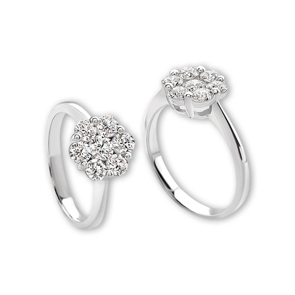 ANELLO IN ORO BIANCO "MAGIC" - DIAM 0.29 FGVS - GR. 2.20 - GIORGIO VISCONTI