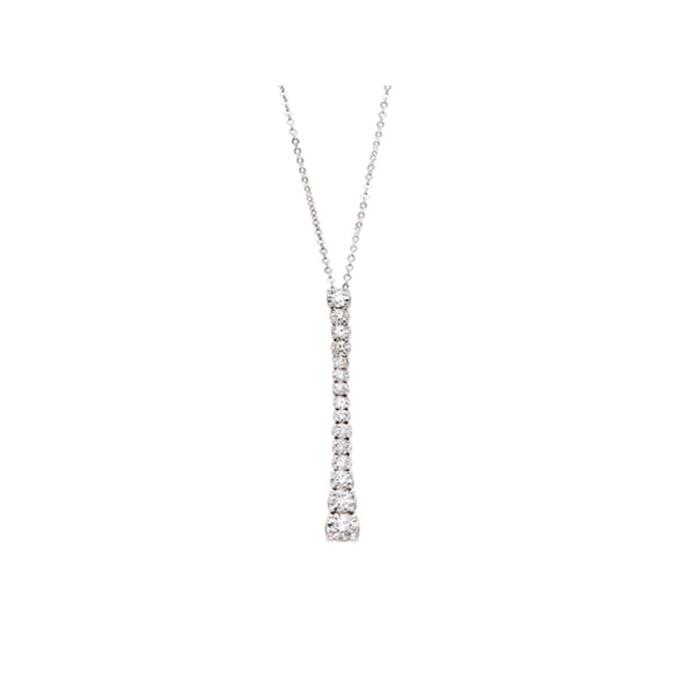 COLLANA ELEGANCE BRILLANTI DEGRADÈ KT 1.10 - CRIERI