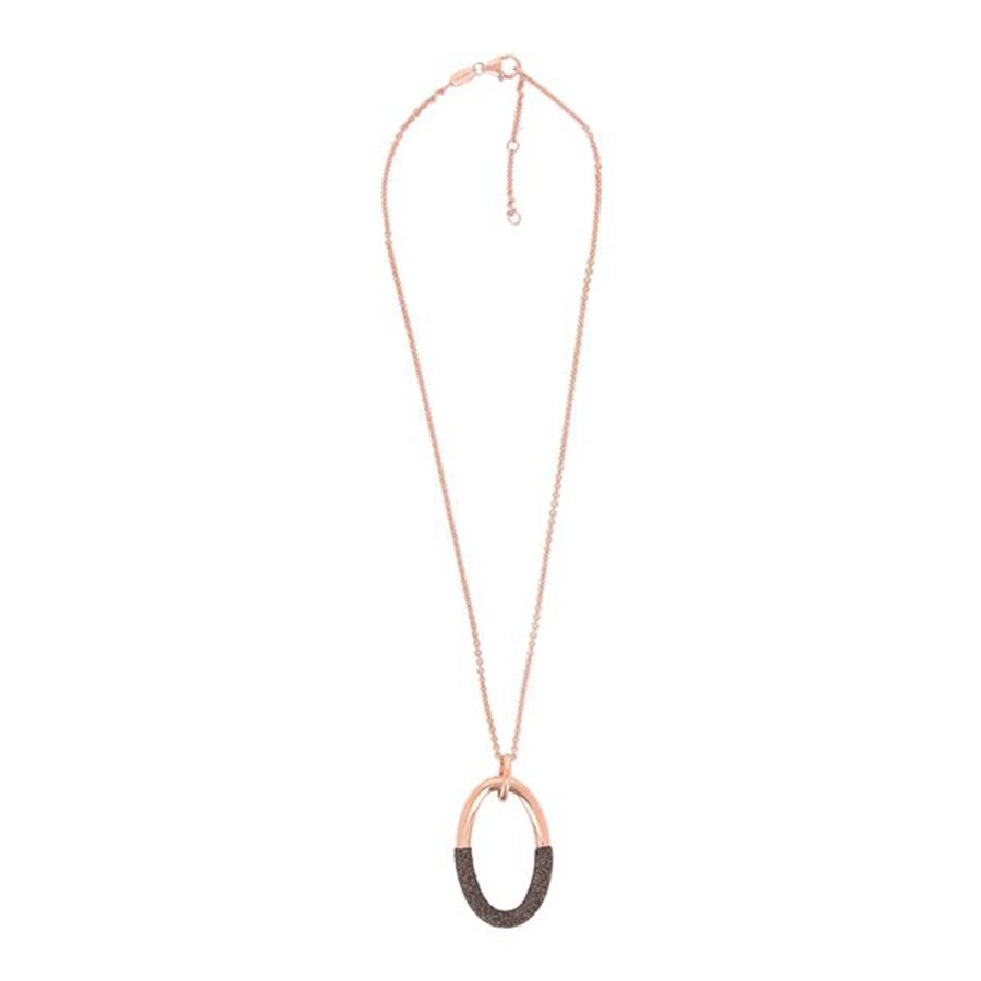 COLLANA POLVERE DI SOGNI ROSA LUCIDO - BRONZO - PESAVENTO